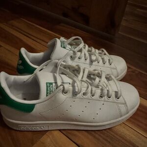 Adidas Stan Smith White with Green Accents